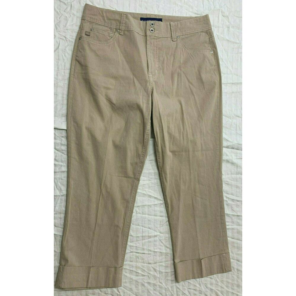 🍎🍎🍎  BANDOLINOBLU WOMENS CAPRIS PANTS SIZE 10 🍎🍎🍎